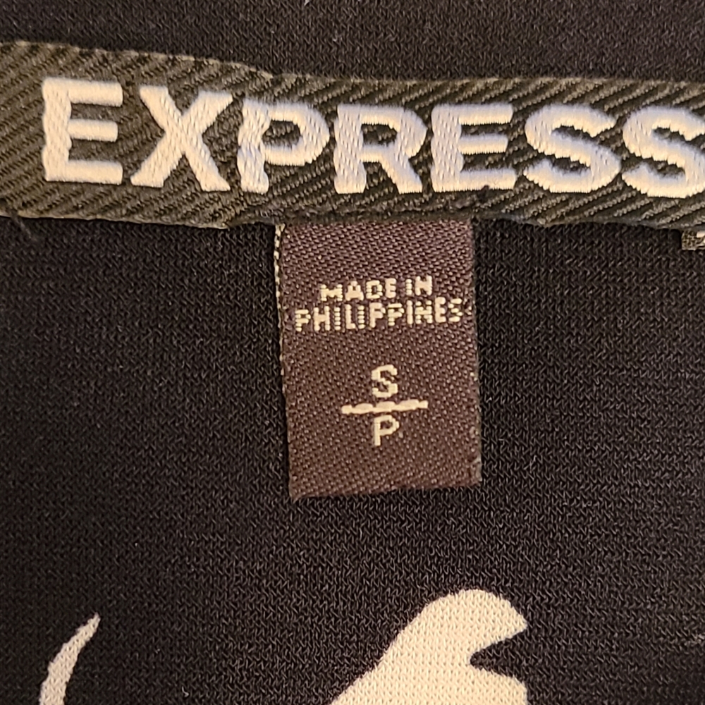 Express size SP black/white dress - Picture 9 of 10